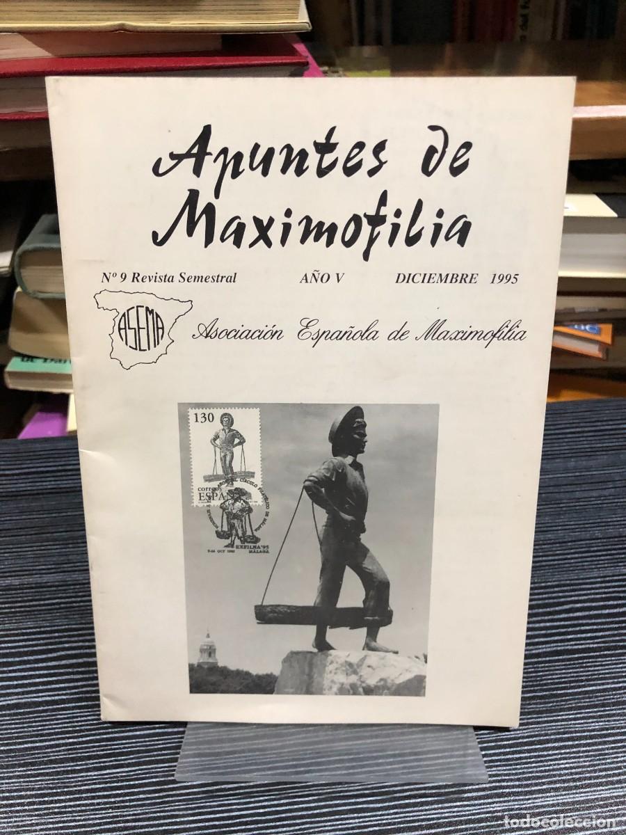 Libros: Apuntes de Maximofilia (N&ordm; 9, Diciembre 1995) Asociaci&oacute;n Espa&ntilde;ola de Maximofilia (ASEMA)