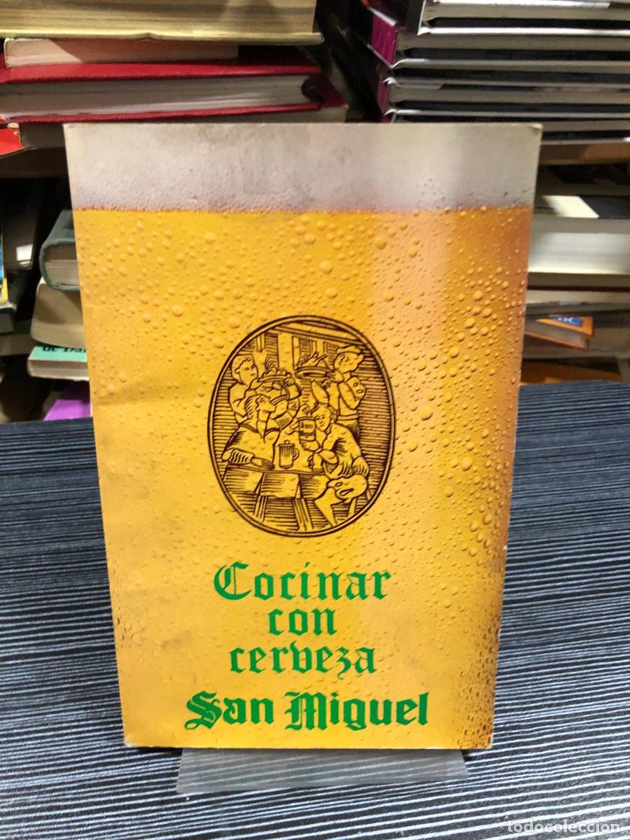Libros: Cocinar con cerveza San Miguel San Miguel (Recetario promocional)