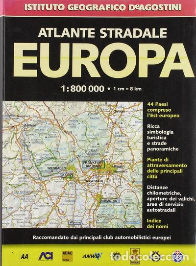 Libros: Europa. Atlante stradale 1:800.000- 9788841579671