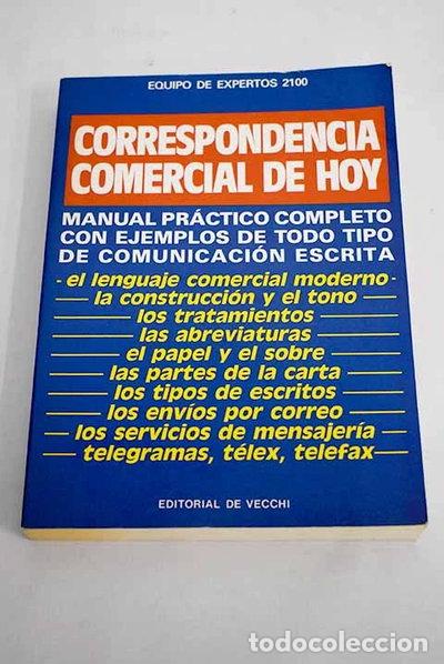 books: Correspondencia comercial de hoy- 9788431508883