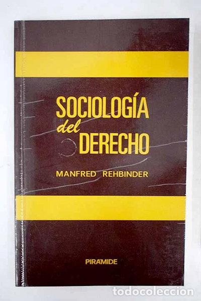 B&uuml;cher: Sociolog&iacute;a del derecho- 9788436801491