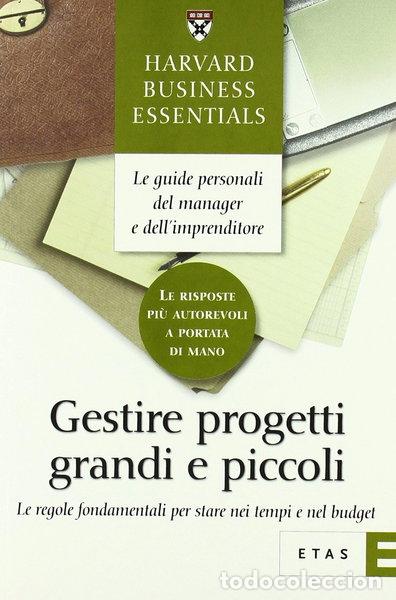 books: Gestire progetti grandi e piccoli- 9788845301155