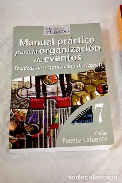 Libros: Manual pr&aacute;ctico para la organizaci&oacute;n de eventos- 9788495789150