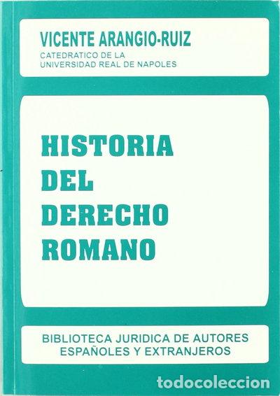 B&uuml;cher: Historia del Derecho romano- 9788429012125