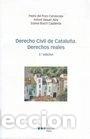 Libros: Derecho civil de Catalu&ntilde;a. Derechos reales- 9788497686235