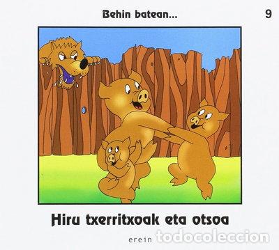 Libros: Hiru txerritxoak eta otsoa- 9788491091134