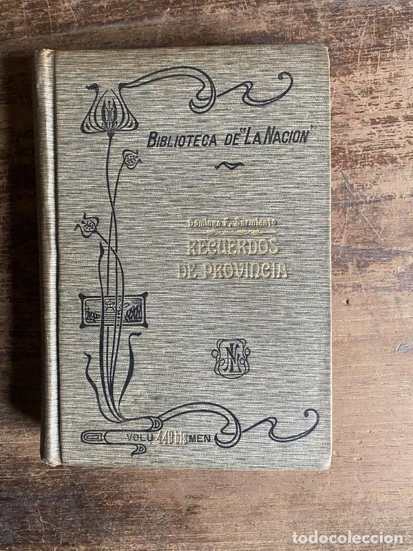 Livres: Recuerdos de Provincia - Sarmiento Domingo F.