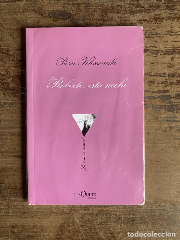 books: Roberte esta noche - Klossowski Pierre