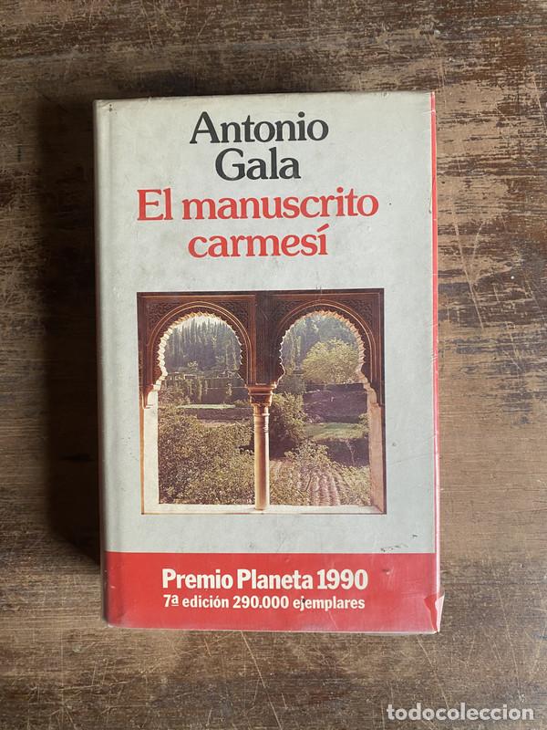 Libros: El manuscrito carmesi - Gala Antonio - Foto 1