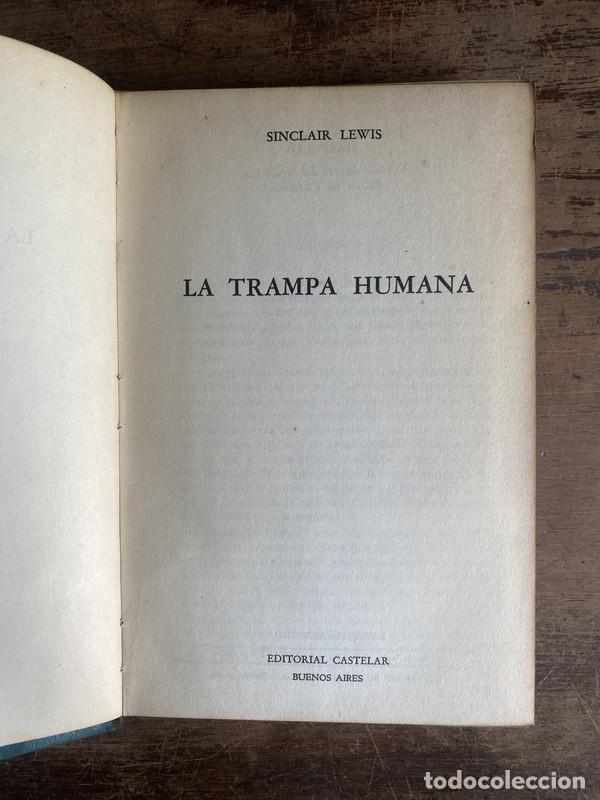 Libros: La trampa humana - Lewis Sinclair - Foto 1