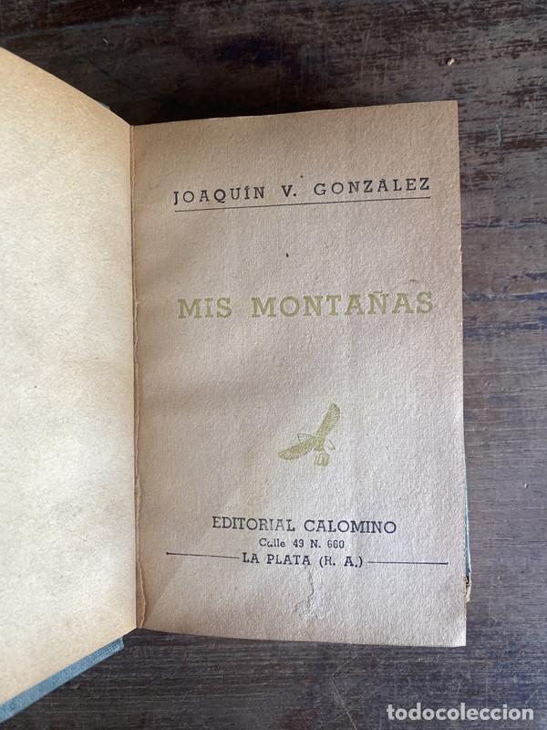Libros: Mis Monta�as - Gonzalez Joaquin V. - Foto 1