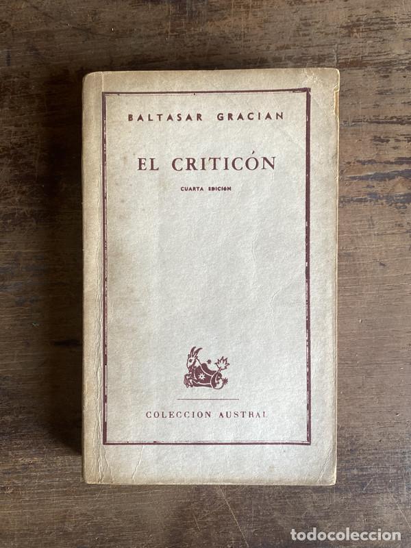 Libros: El Criticon - Gracian Baltasar - Foto 1