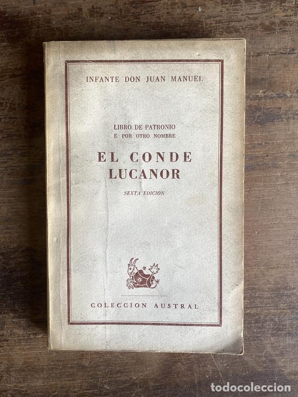 Livros em segunda m&atilde;o: El Conde Lucanor - Juan Manuel Infante Don
