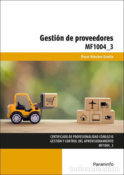 Libros: Gesti&oacute;n de proveedores- 9788428339759
