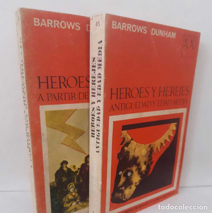 Livros em segunda m&atilde;o: H&Eacute;ROES Y HEREJES (2 TOMOS: ANTIG&Uuml;EDAD Y EDAD MEDIA + A PARTIR DEL RENACIMIENTO ) - DUNHAM, BARROWS