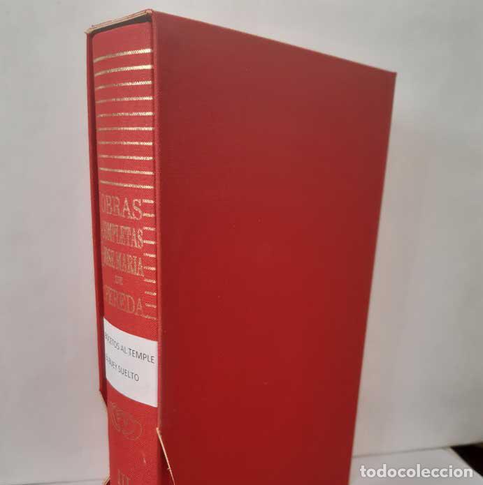 Livros em segunda m&atilde;o: BOCETOS AL TEMPLE - EL BUEY SUELTO (OBRAS COMPLETAS III) - PEREDA, JOS&Eacute; MAR&Iacute;A DE