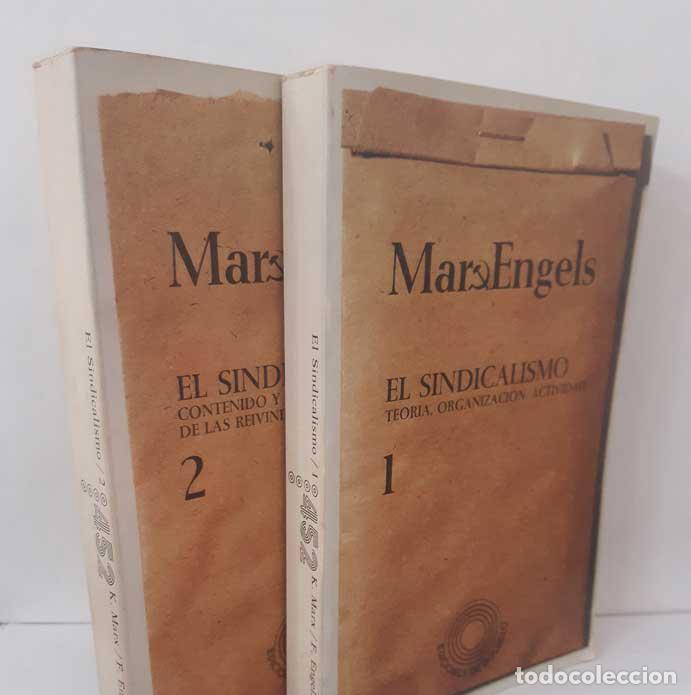 books: EL SINDICALISMO (2 TOMOS) - MARX - ENGELS