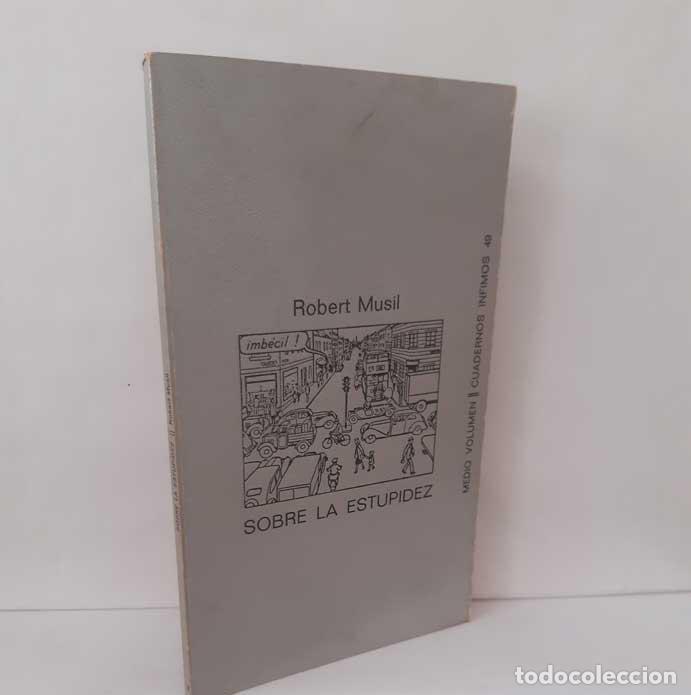 Livres: SOBRE LA ESTUPIDEZ - MUSIL, ROBERT