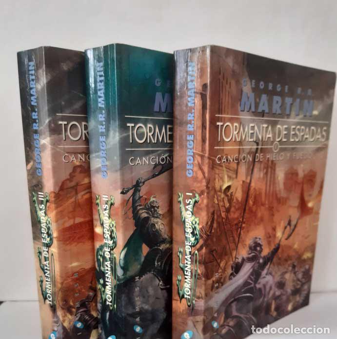 books: TORMENTA DE ESPADAS. CANCI&Oacute;N DE HIELO Y FUEGO 3 (3 TOMOS) - MARTIN, GEORGE R.R.