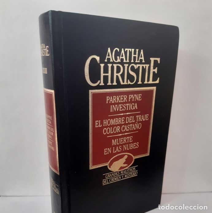 Livres: PARKER PYNE INVESTIGA - EL HOMBRE DEL TRAJE COLOR CASTA&Ntilde;O - MUERTE EN LAS NUBES - CHRISTIE, AGATHA