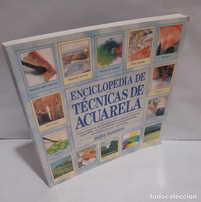 Libri di seconda mano: ENCICLOPEDIA DE T&Eacute;CNICAS DE ACUARELA - HARRISON, HAZEL