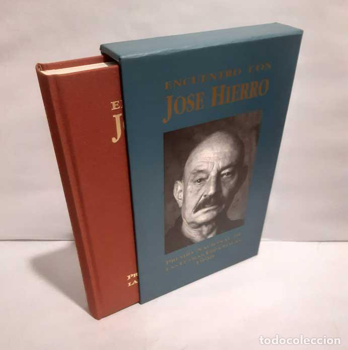 Libri di seconda mano: ENCUENTRO CON JOS&Eacute; HIERRO, PREMIO NACIONAL DE LAS LETRAS ESPA&Ntilde;OLAS 1990