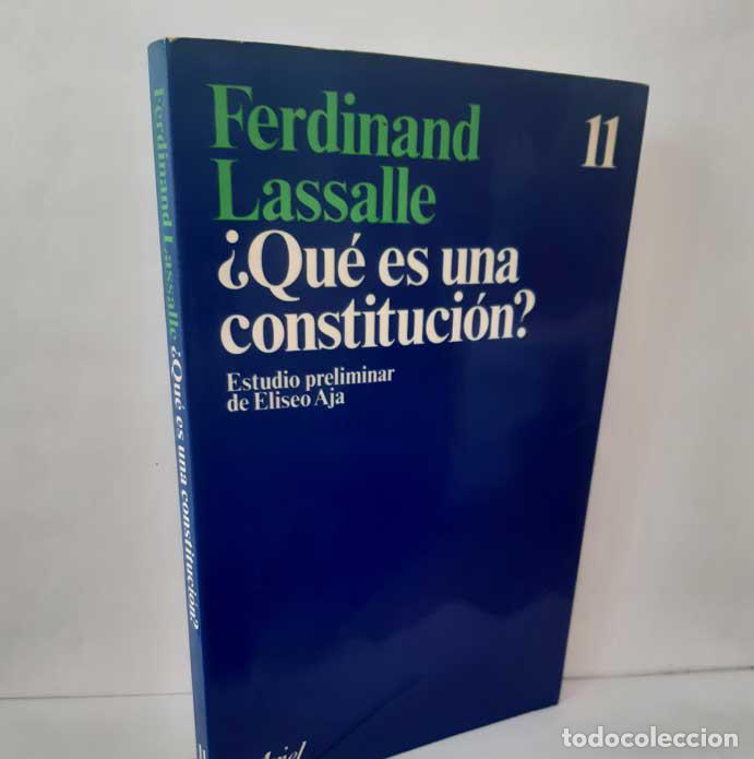 Livres: &iquest;QU&Eacute; ES UNA CONSTITUCI&Oacute;N? - LASALLE, FERDINAND