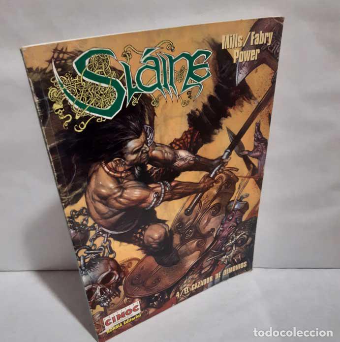 books: SLAINE 4. EL CAZADOR DE DEMONIOS - MILLS - FABRY - POWER