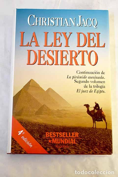books: La ley del desierto: Jacq, Christian.- Jacq, Christian