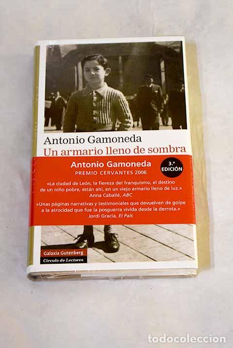 Libros: Un armario lleno de sombra.- Gamoneda, Antonio