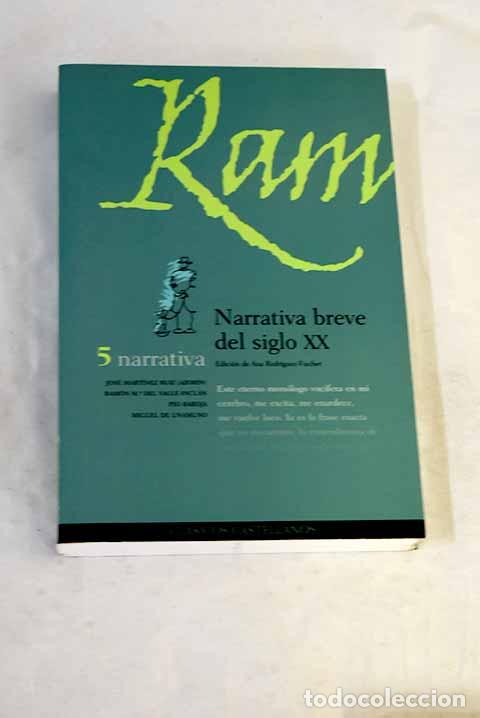 Libri di seconda mano: Narrativa breve del siglo XX