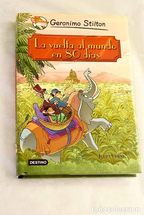 Libri di seconda mano: La vuelta al mundo en 80 d&iacute;as, Julio Verne.- Stilton, Geronimo