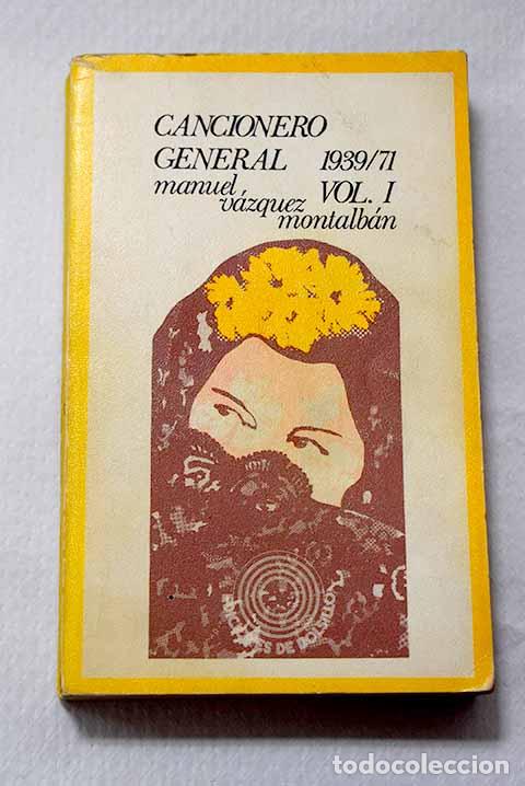 Libri di seconda mano: Cancionero general 1939-1971, Tomo I