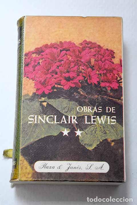 Libros: Obras, tomo II: Lewis, Sinclair.- Lewis, Sinclair