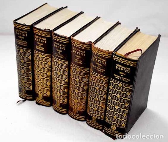 Libros: Obras: Papini, Giovanni.- Papini, Giovanni