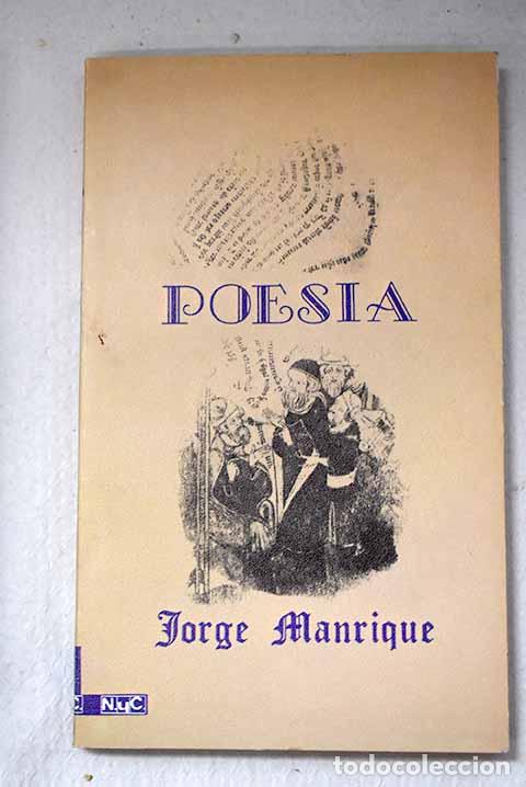 Libros: Poes&iacute;a: Manrique, Jorge.- Manrique, Jorge