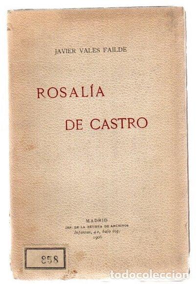 Libros: Rosal&iacute;a de Castro - Vales Failde, Javier - Foto 1