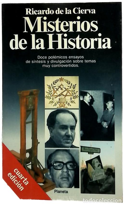 Livros em segunda m&atilde;o: Misterios de la historia - Cierva, Ricardo de la