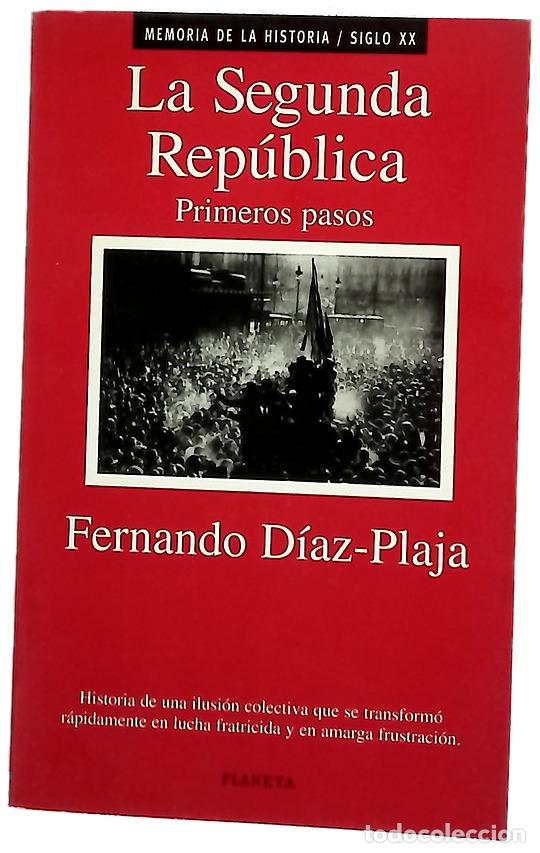 books: La segunda rep&uacute;blica primeros pasos