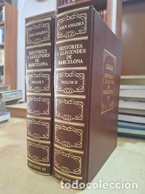 Libri di seconda mano: HIST&Ograve;RIES I LLEGENDES DE BARCELONA. Passejada pels carrers de la ciutat vella. 2 vols. - AMADES, JOA