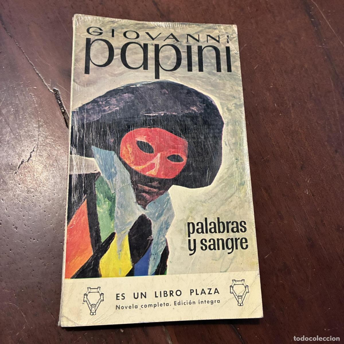 B&uuml;cher: Palabras y sangre - Giovanni Papini