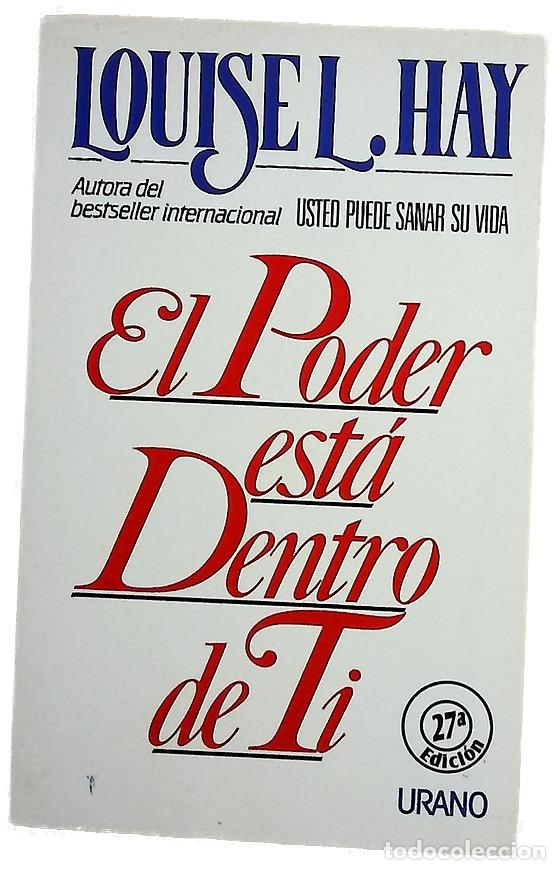 Libros: El poder est&aacute; dentro de ti