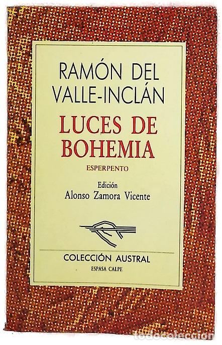 Libri di seconda mano: Luces de bohemia esperpento