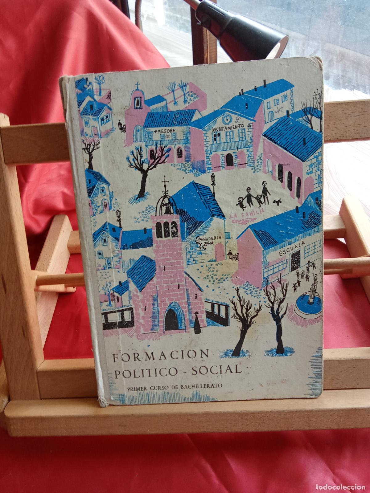 Libros: Formaci&oacute;n politico-social. Primer curso de bachillerato Q.1002