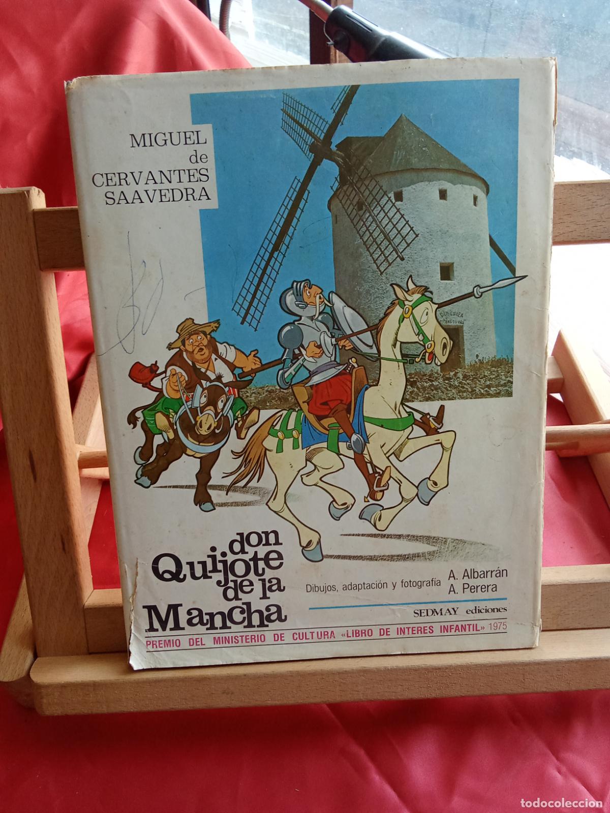 Libros: Don Quijote de la Mancha. Miguel de Cervantes (Adaptacion de A. Albarr&aacute;n) Q.1006