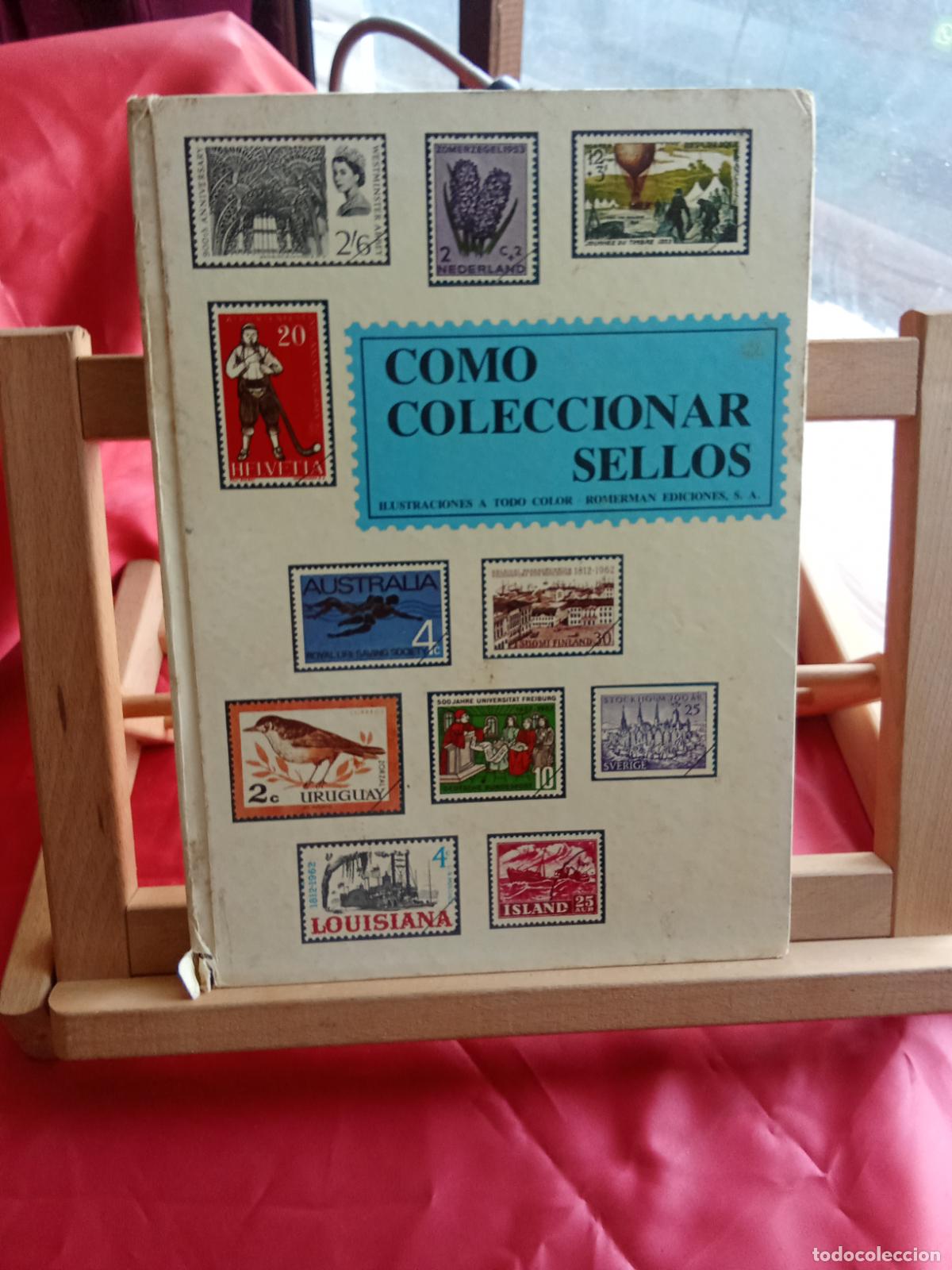 Libros: Como coleccionar sellos, ilustraciones a todo color. Q.1013