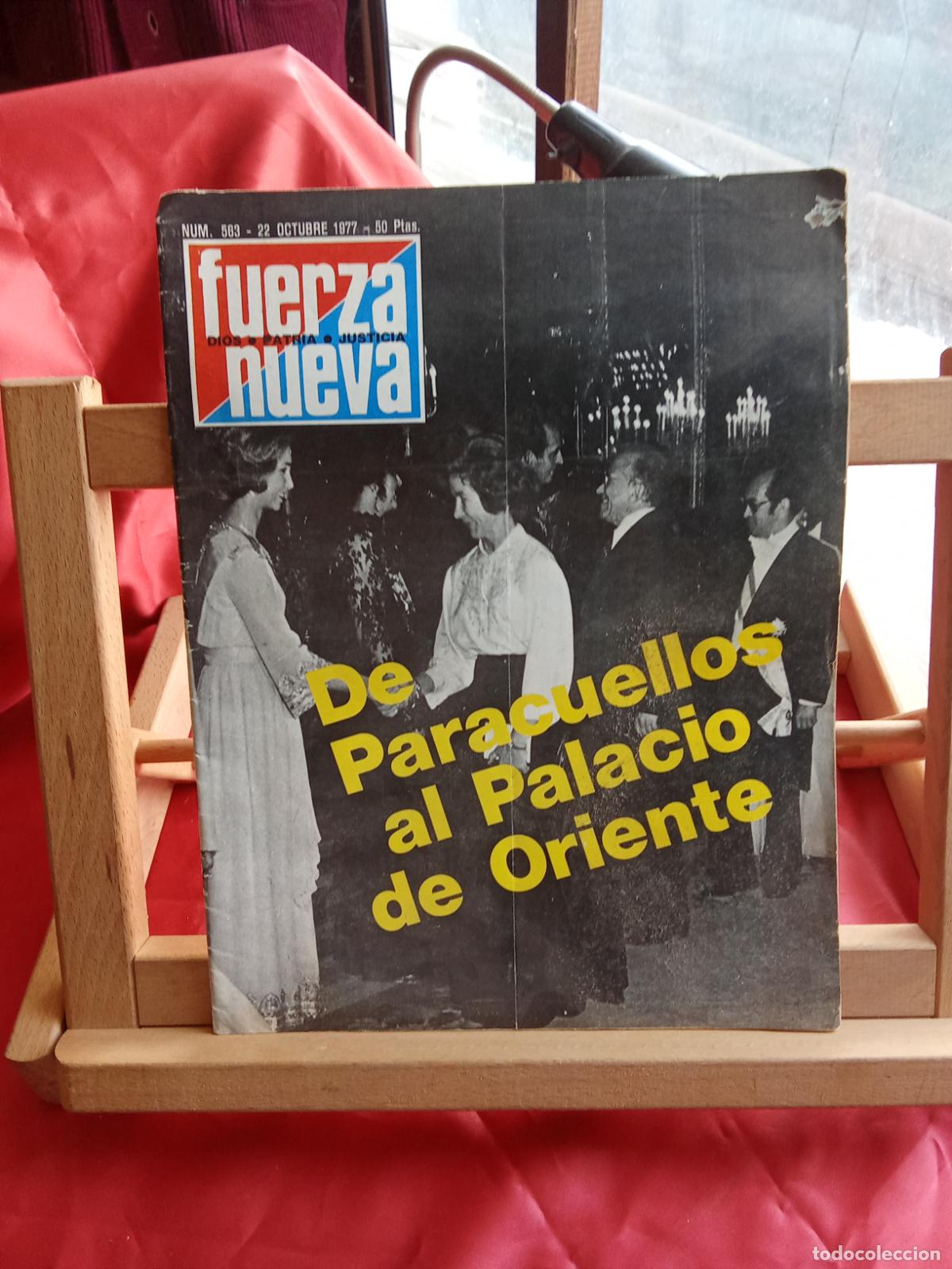 Libros: Revista Fuerza Nueva. N&ordm; 563 - 22 octumbre 1977 REV.1304