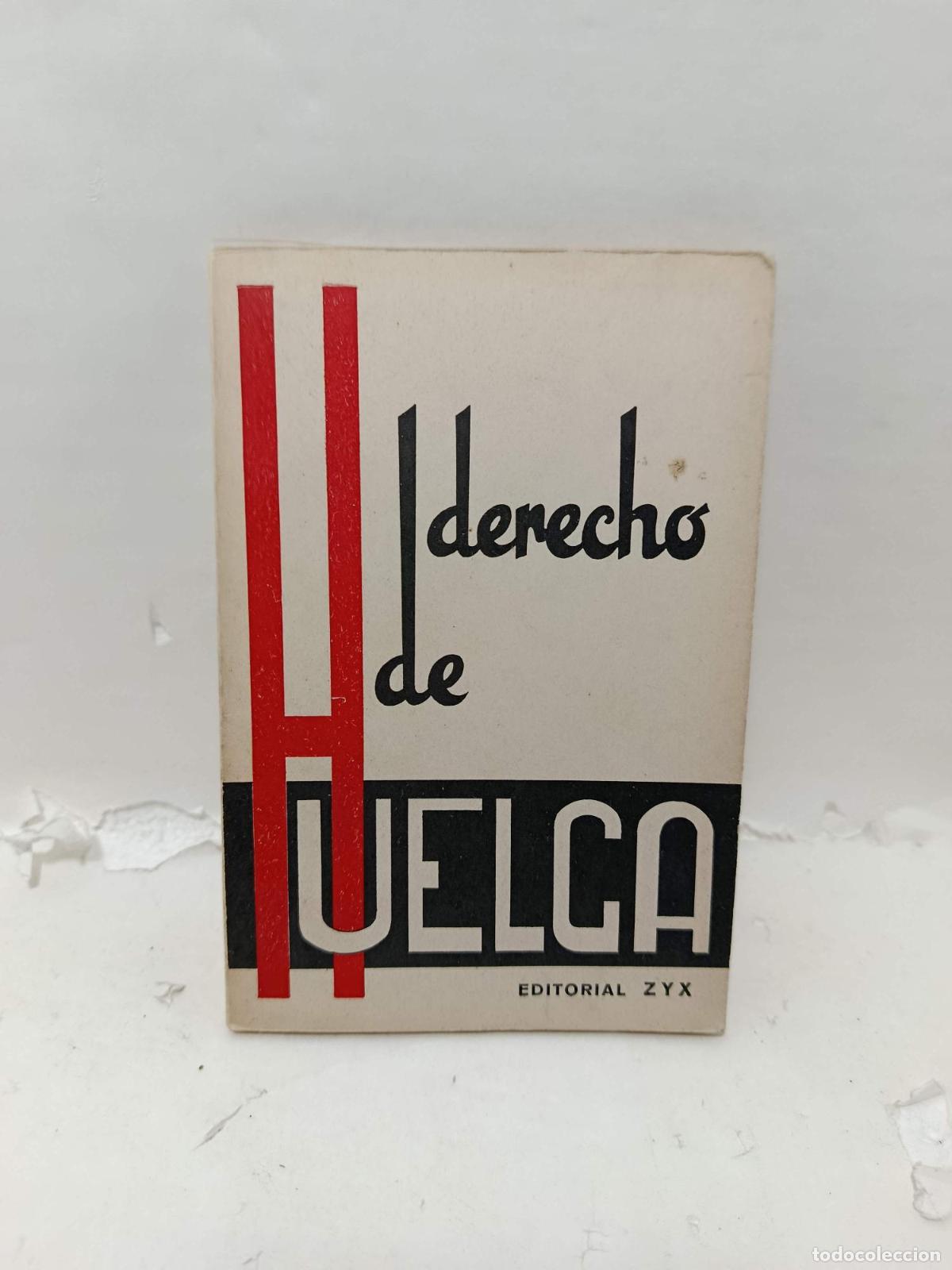 Libri di seconda mano: DERECHO DE HUELGA - Varios Autores