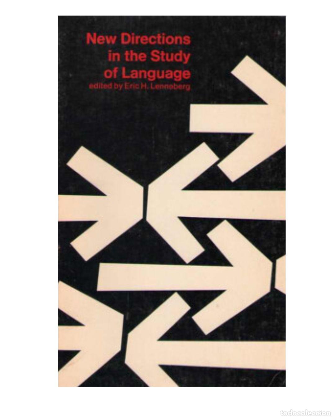 Libros: New Directions in the Study of Language - Lenneberg, Eric H. [Ed]