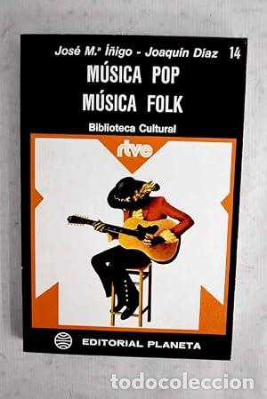 Libros: M&uacute;sica pop y m&uacute;sica folk